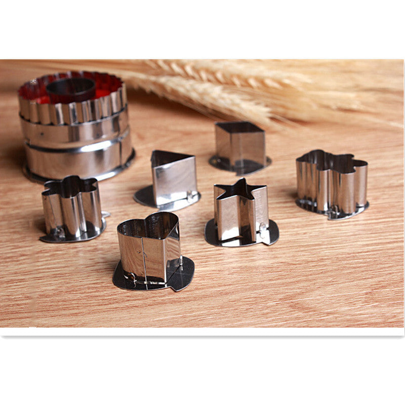 Stainless steel vegetable and fruit cutter