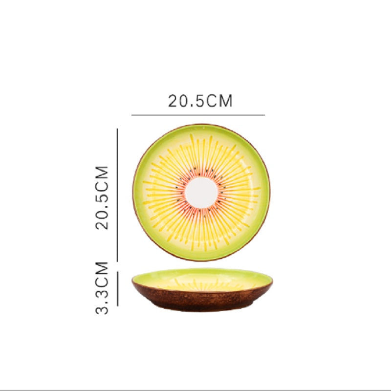 Creative Fruit Ceramic Cute Home Salad Plate