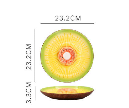 Creative Fruit Ceramic Cute Home Salad Plate