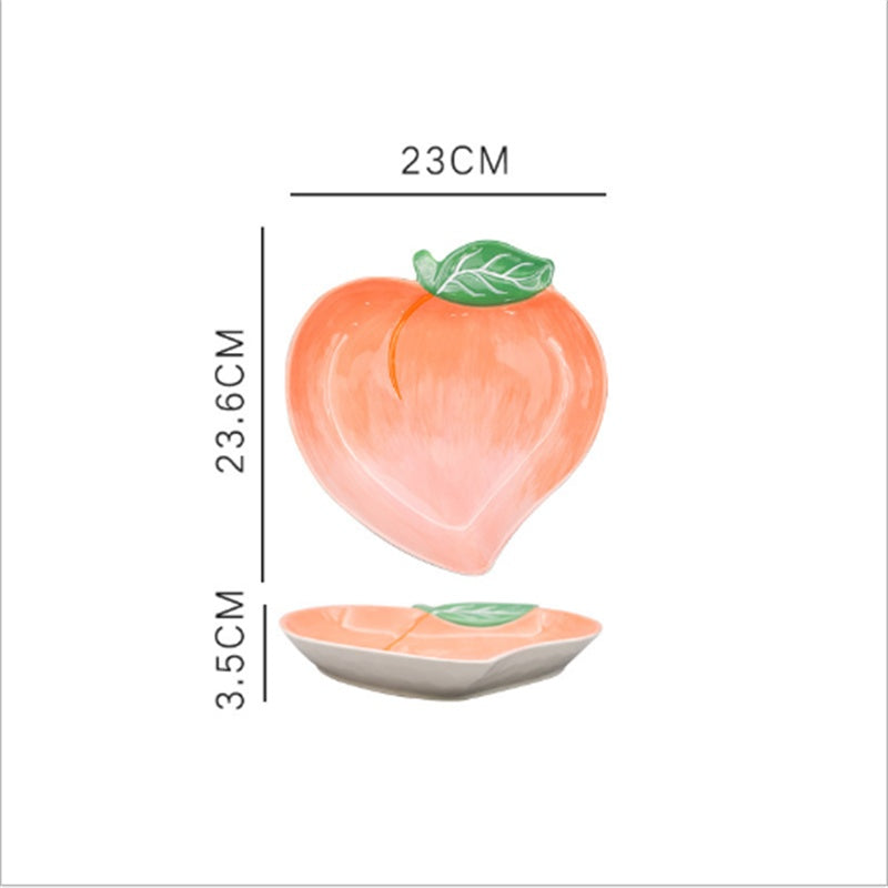 Creative Fruit Ceramic Cute Home Salad Plate