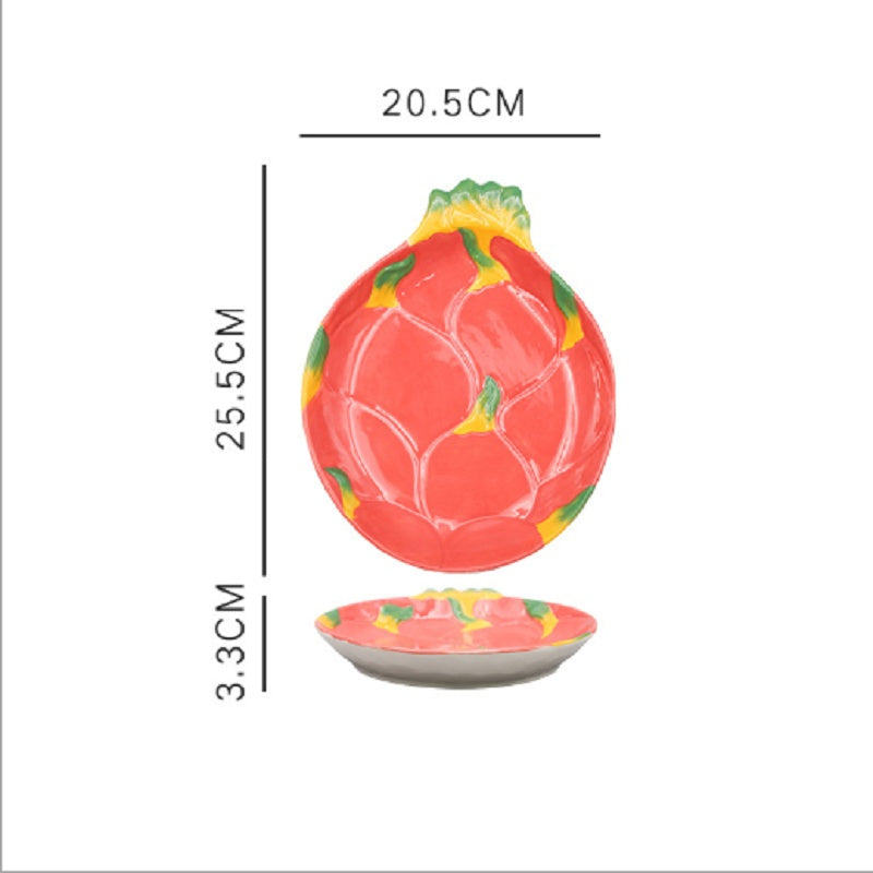 Creative Fruit Ceramic Cute Home Salad Plate