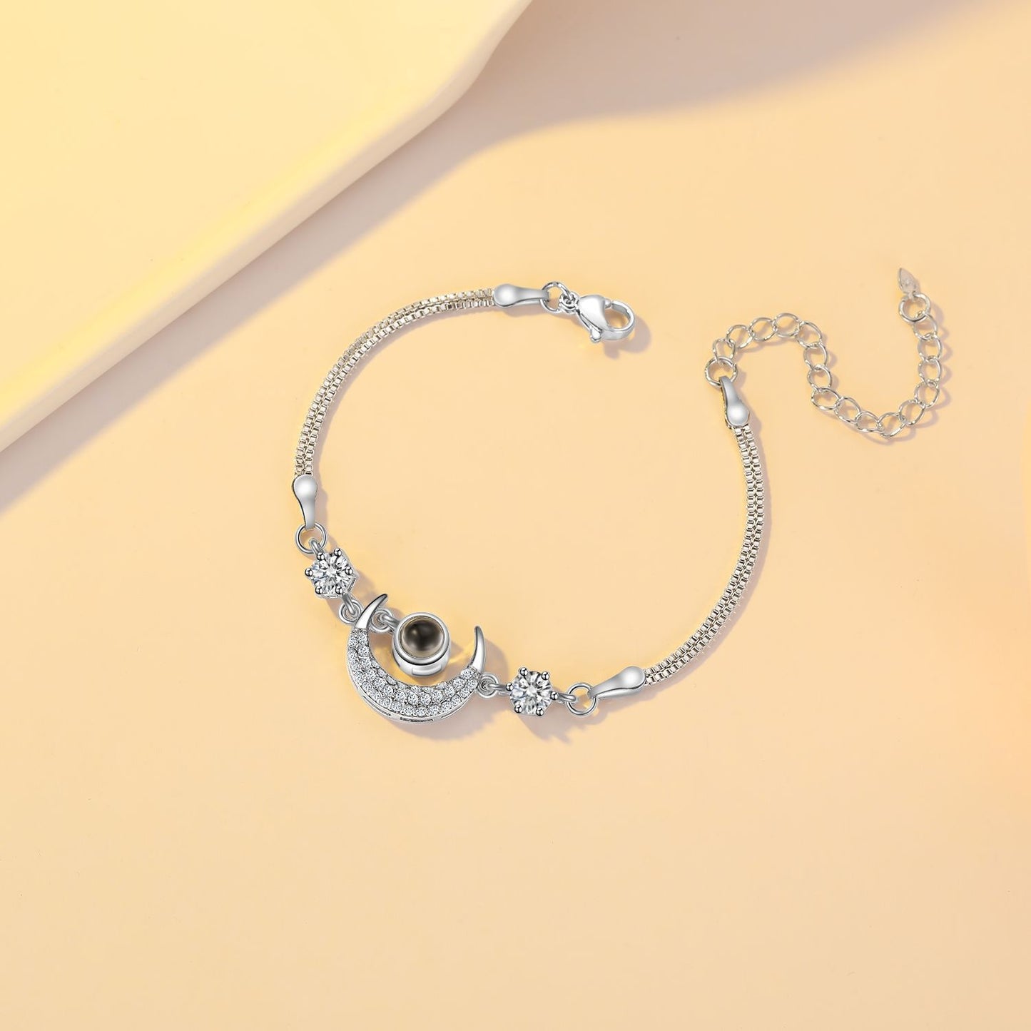 Projection Star Moon Bracelet Korean Style Charm